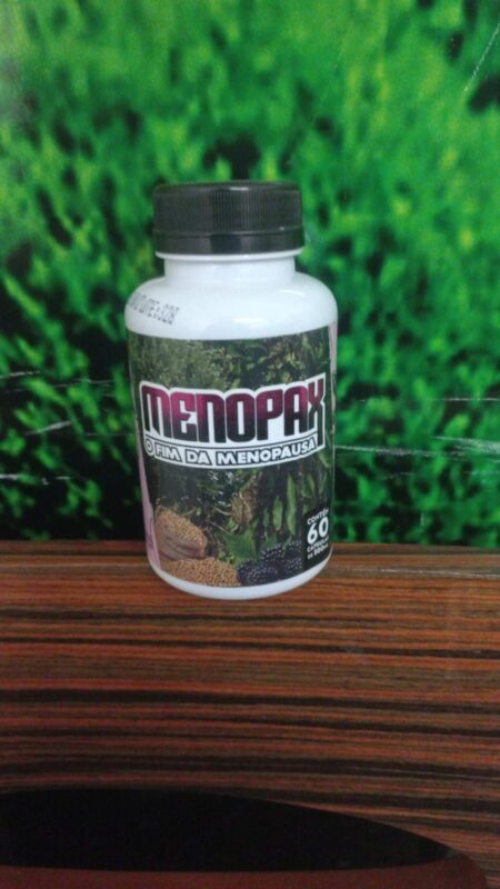 Menopax 60 capsulas 500mg (calores menopausa) melhor hormônios femininos