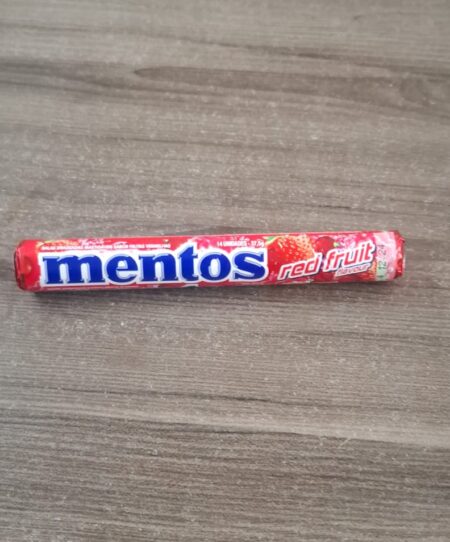 Pastilha Mentos Stick Frutas vermelhas